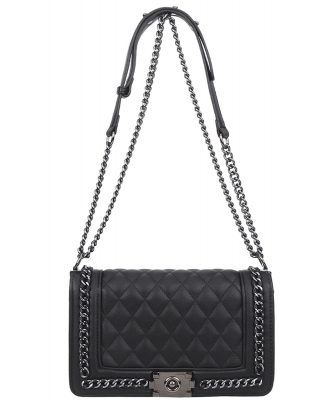 Chic Crossbody Bag XC-8707 BLACK
